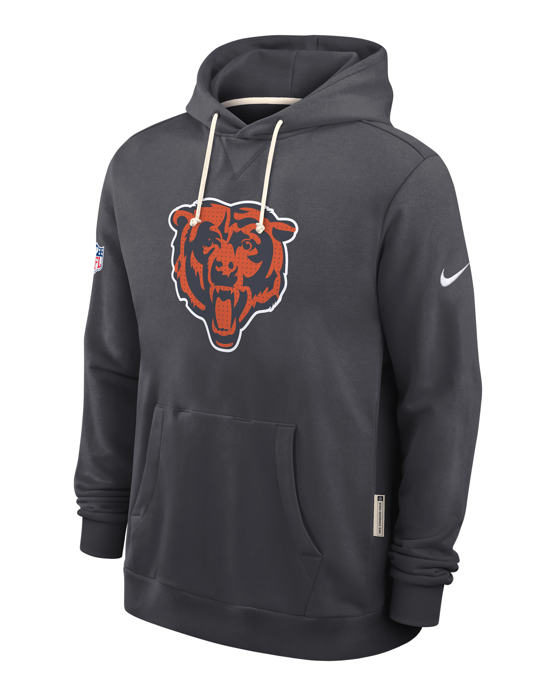 USA購入 ナイキ製 NFL【Chicago Bears】パーカーUS Sサイズ Chicago Bears Initial Home Sideline Men's Nike Dri-FIT NFL